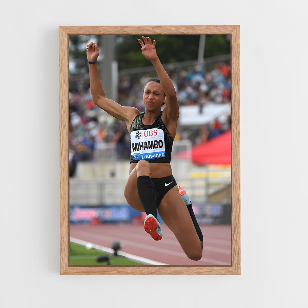 Poster Saut de la Vie – affiche Athlétisme (vue 4)